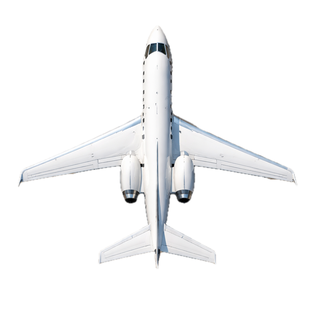Aircraft top view — LUX Skin