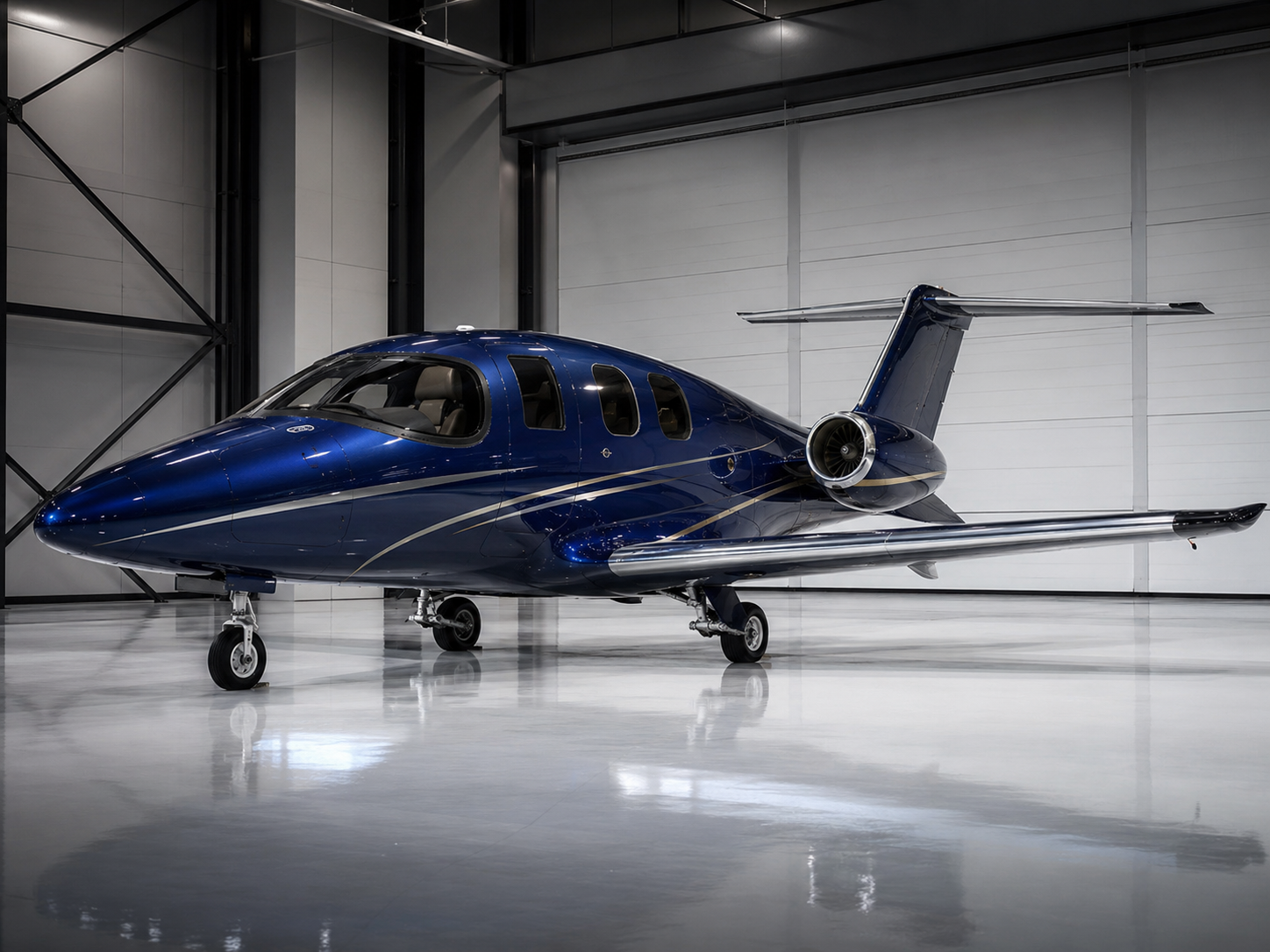 LUX Skin craftsmanship — custom aircraft vinyl finish